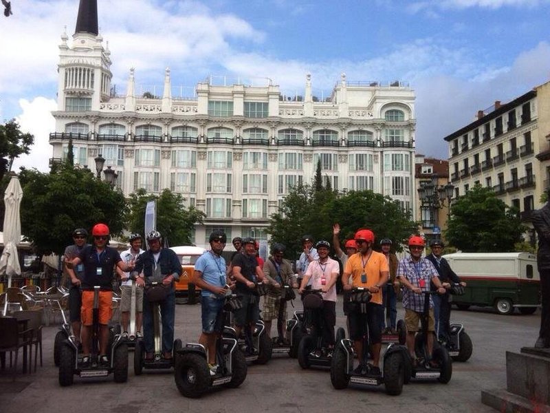 Segway in Santa Ana Square