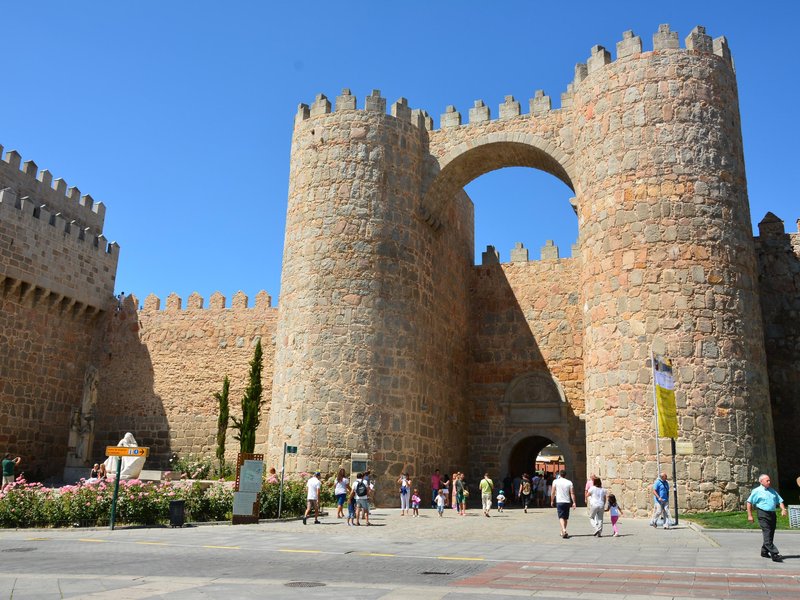 San Vicente gate in Ávila