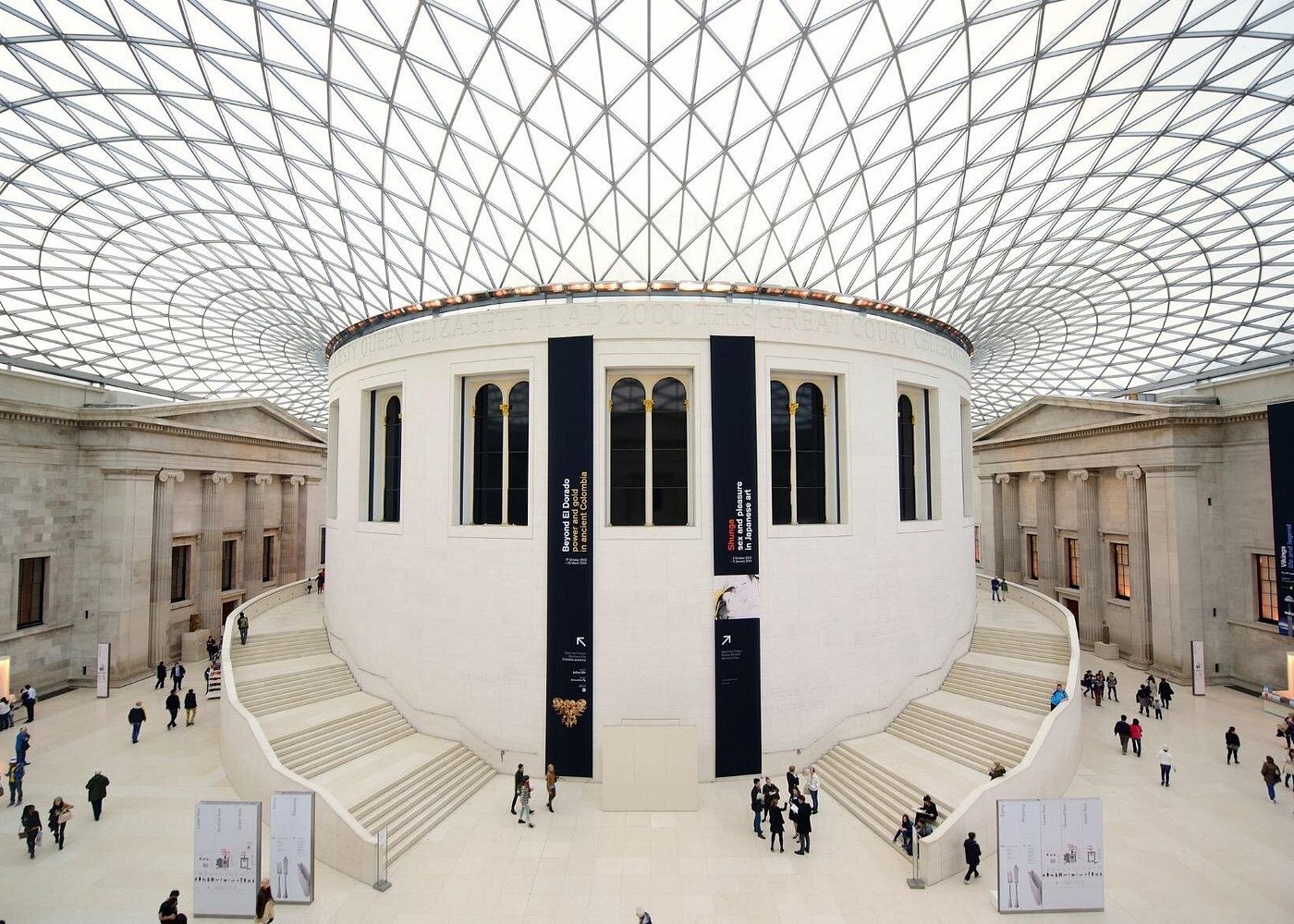 British Museum: Global artifacts including the Rosetta Stone
