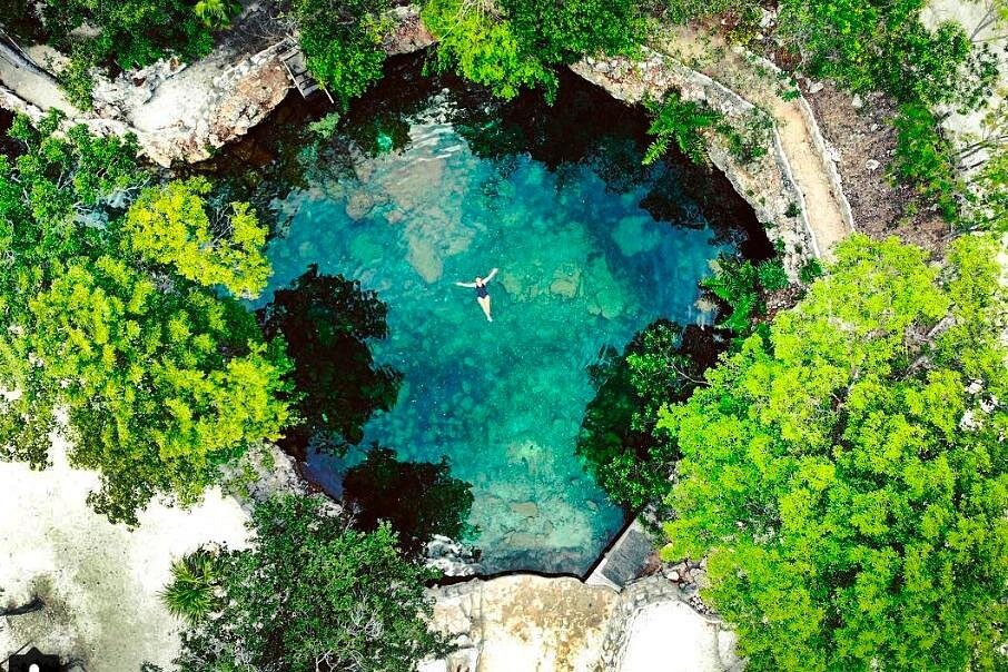 cenote dives near Tulum.