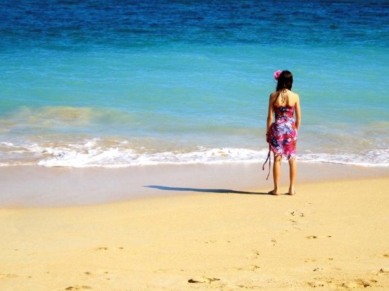 Contemplar la playa
