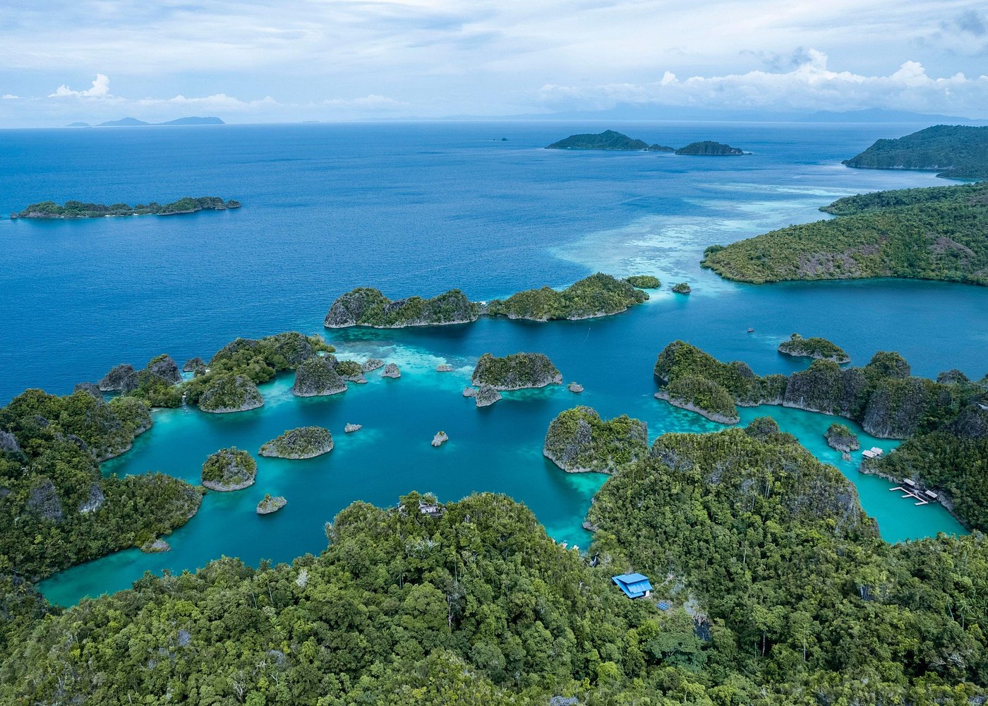 1-day Piaynemo Raja Ampat Tour hopping Island depart from sorong