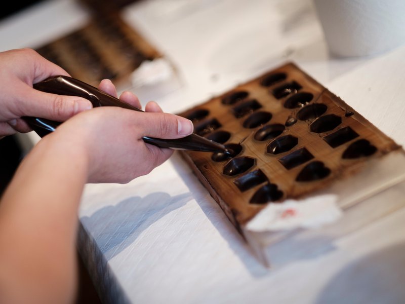 Belgian chocolate workshop Bruges