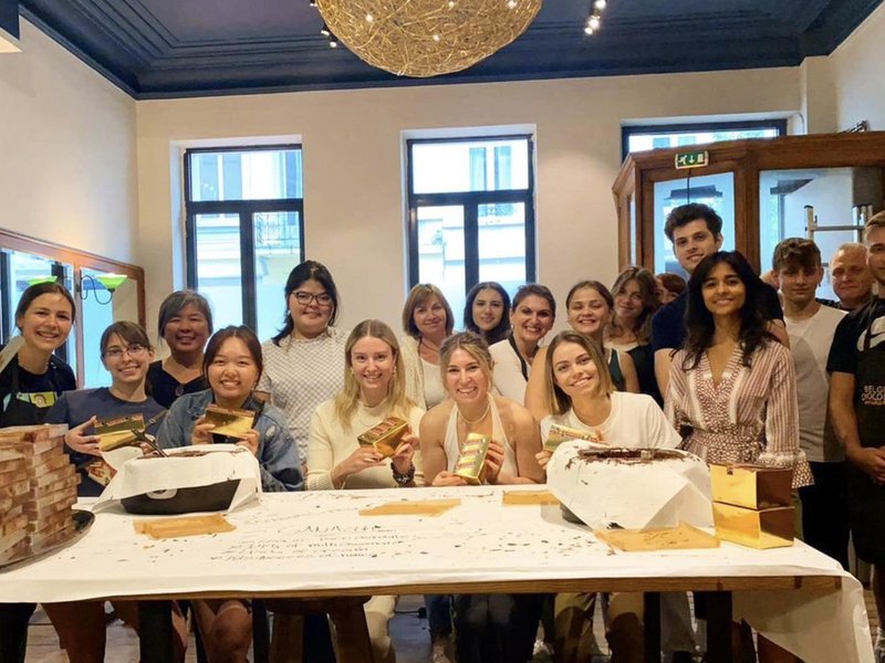 Delicious chocolate workshop in Bruges, Belgium
