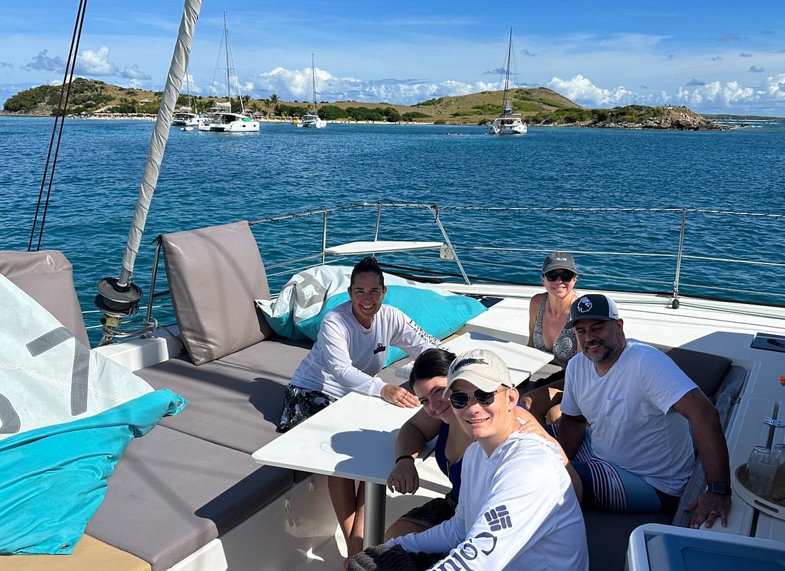 Sailing Around St. Barts