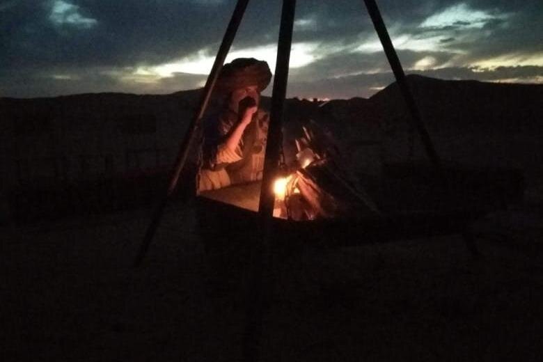 Night at the camp