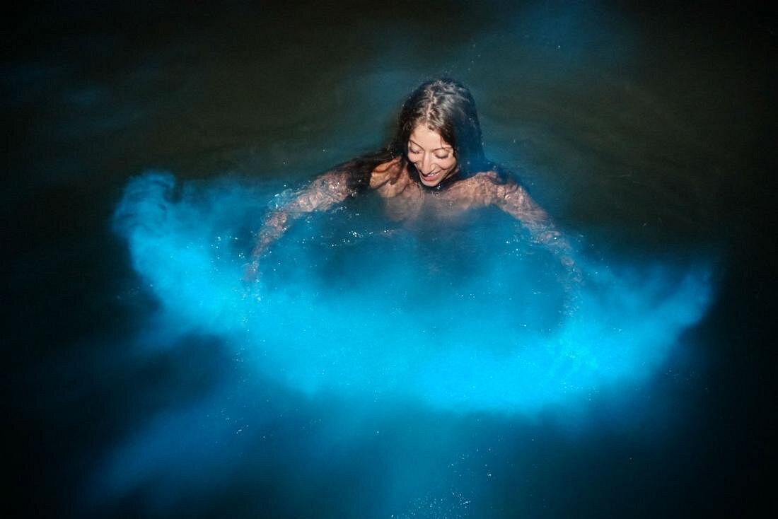 Luminous Lagoon, Falmouth (Jamaica)
Known for its warm, shallow waters, Jamaica’s Luminous Lagoon
