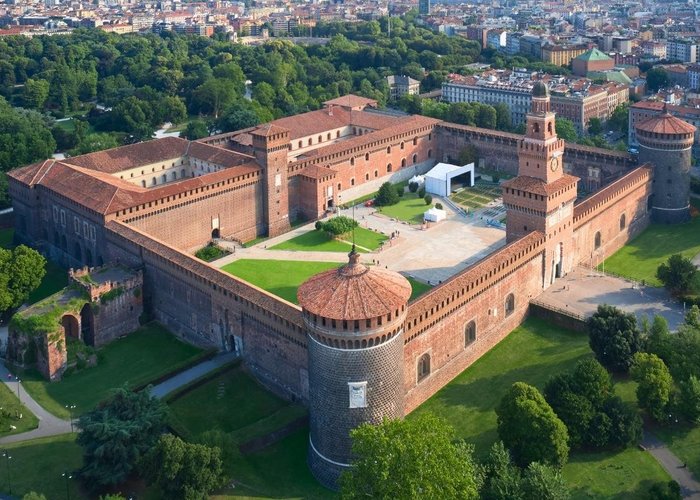 Castello Sforzesco em Milão
