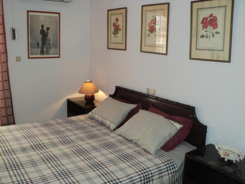 bedroom with a king size bed