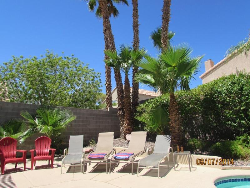 Plenty of Loungers to enjoy the sun