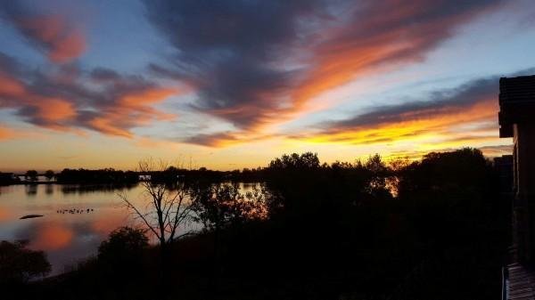 Bronco sunset- What a magnificent view from your private room