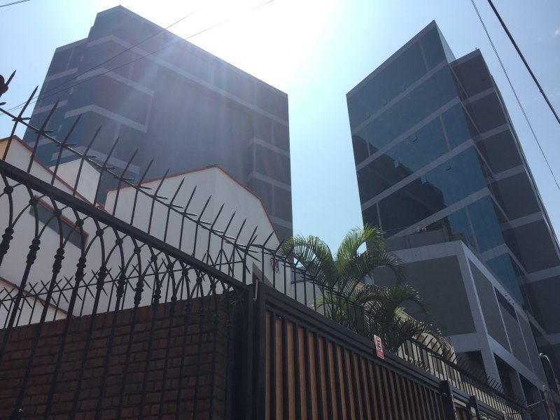 Back of the Marriott Hotel 