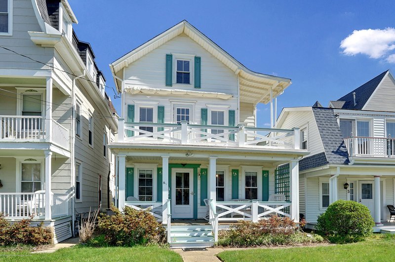 The Nichols House, located on Bath Ave in Ocean Grove, NJ is just three houses from the beach.