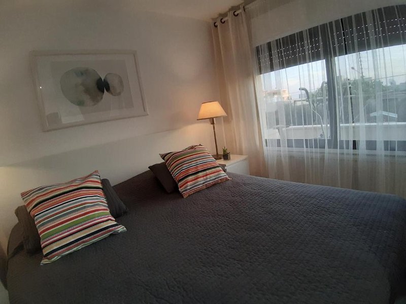 Snuggle up in the comfy king bed