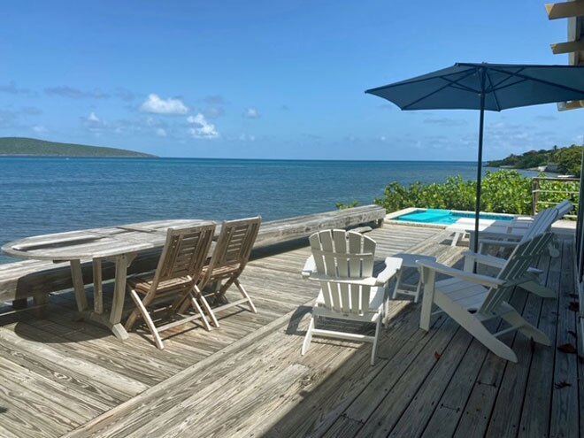 Deck with a view