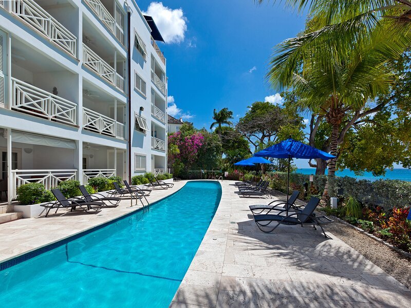 Welcome to Waterside! A secure modern condo on the beachfront of the West Coast of Barbados