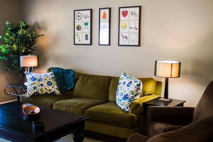 Nice touches ad homey feel.