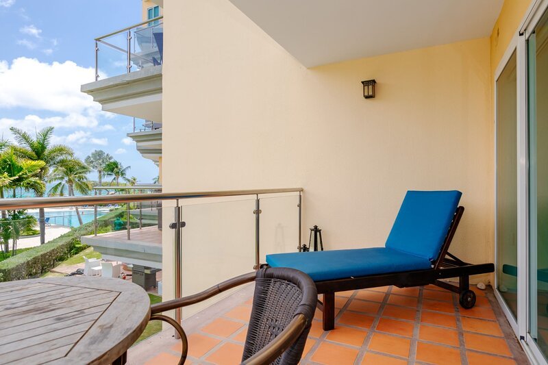 Your view from your one of the three balconies
