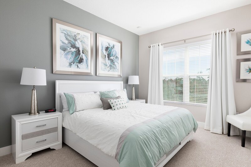 Rest in our High Quality beds, right after a long day in the parks! (which are really close to our home!)