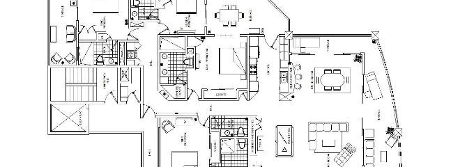 Floor Plan with accurate furniture placement